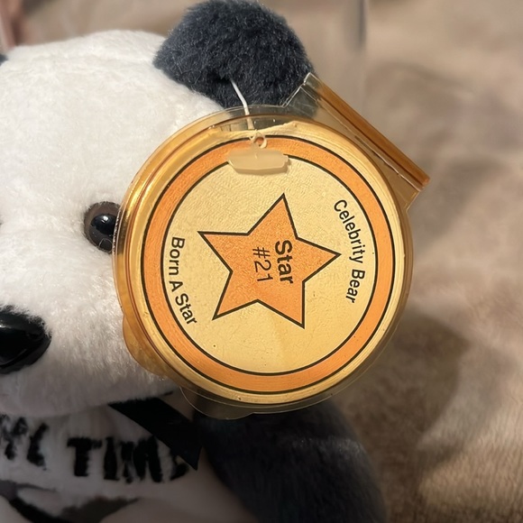 Celebrity Bear Tool Time Tim Allen Home Improvement Bear in case with tag mint - Picture 7 of 7